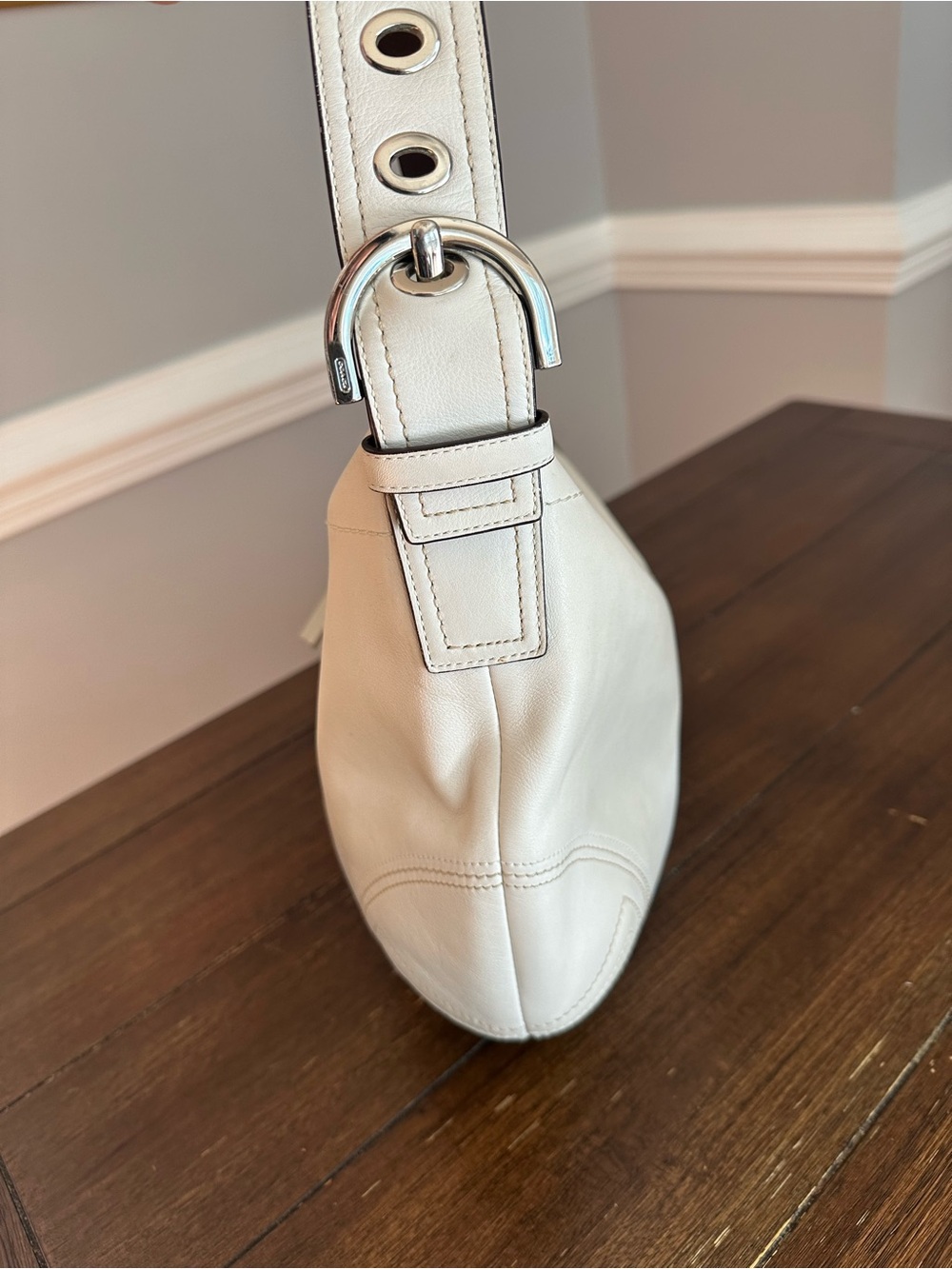 Vintage Coach y2K Soho Crescent hobo shoulder bag A803 - Picture 10 of 16